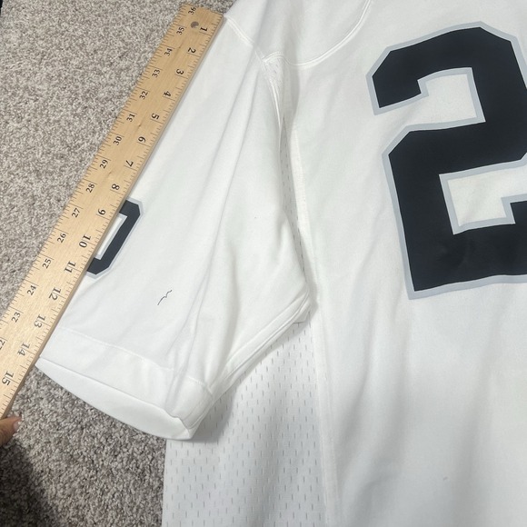 Nike Raiders Jersey Men's XXL White Darren McFadden On Field Oakland, Las Vegas - Picture 6 of 8